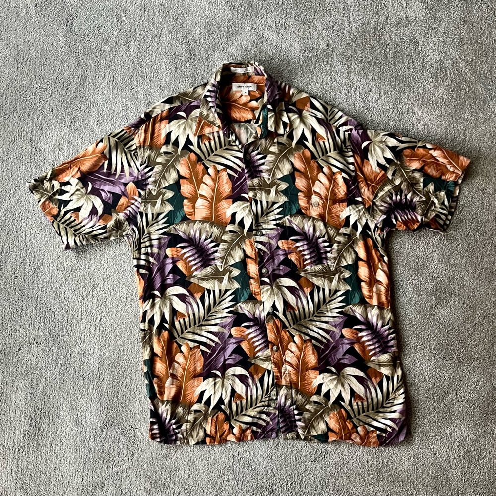 Pierre Cardin Hawaiian Shirt Men’s M